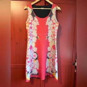 Italian reversible floral dress
